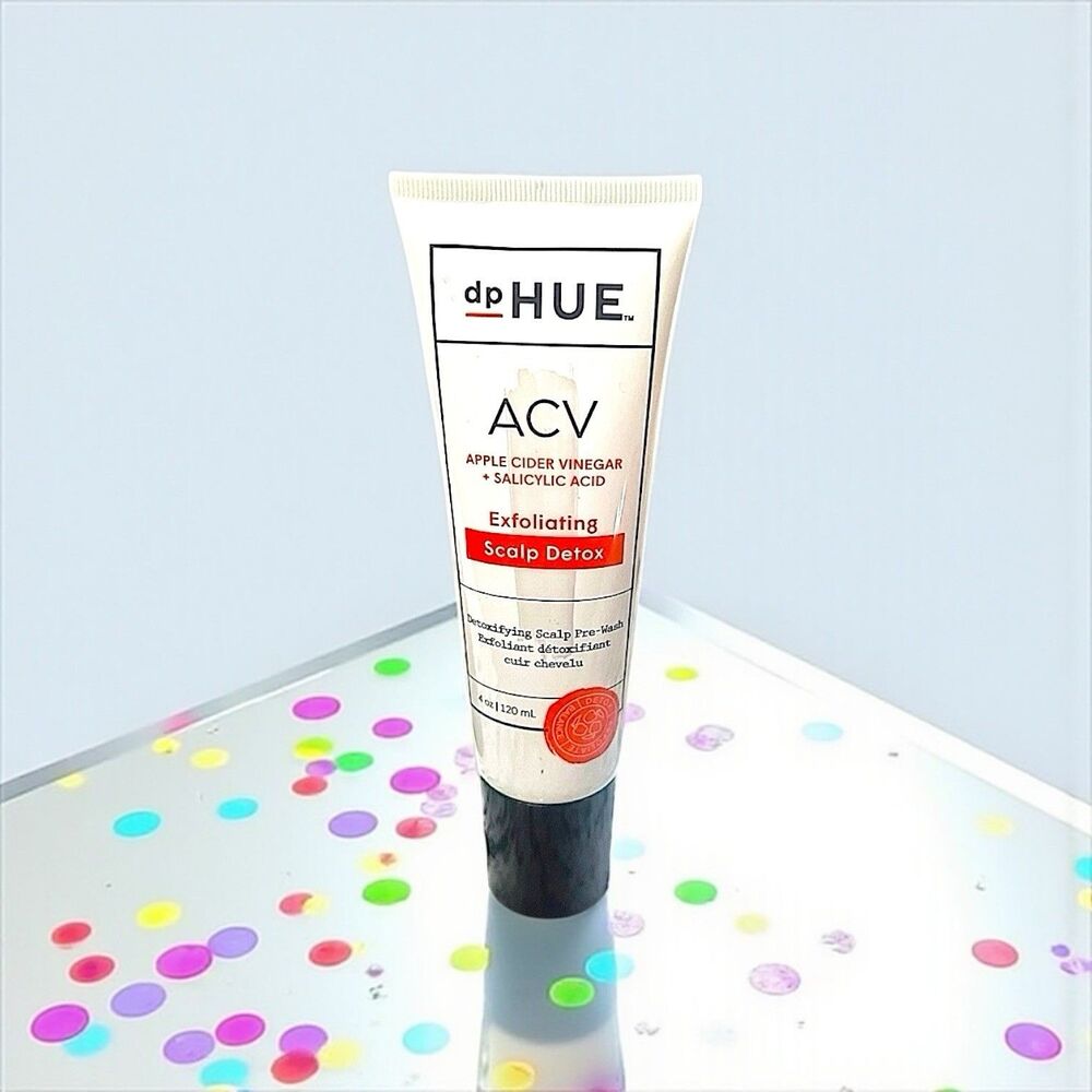 dpHUE ACV Apple Cider Vinegar + Salicylic Acid Exfoliating Scalp Detox NWOB 4 oz